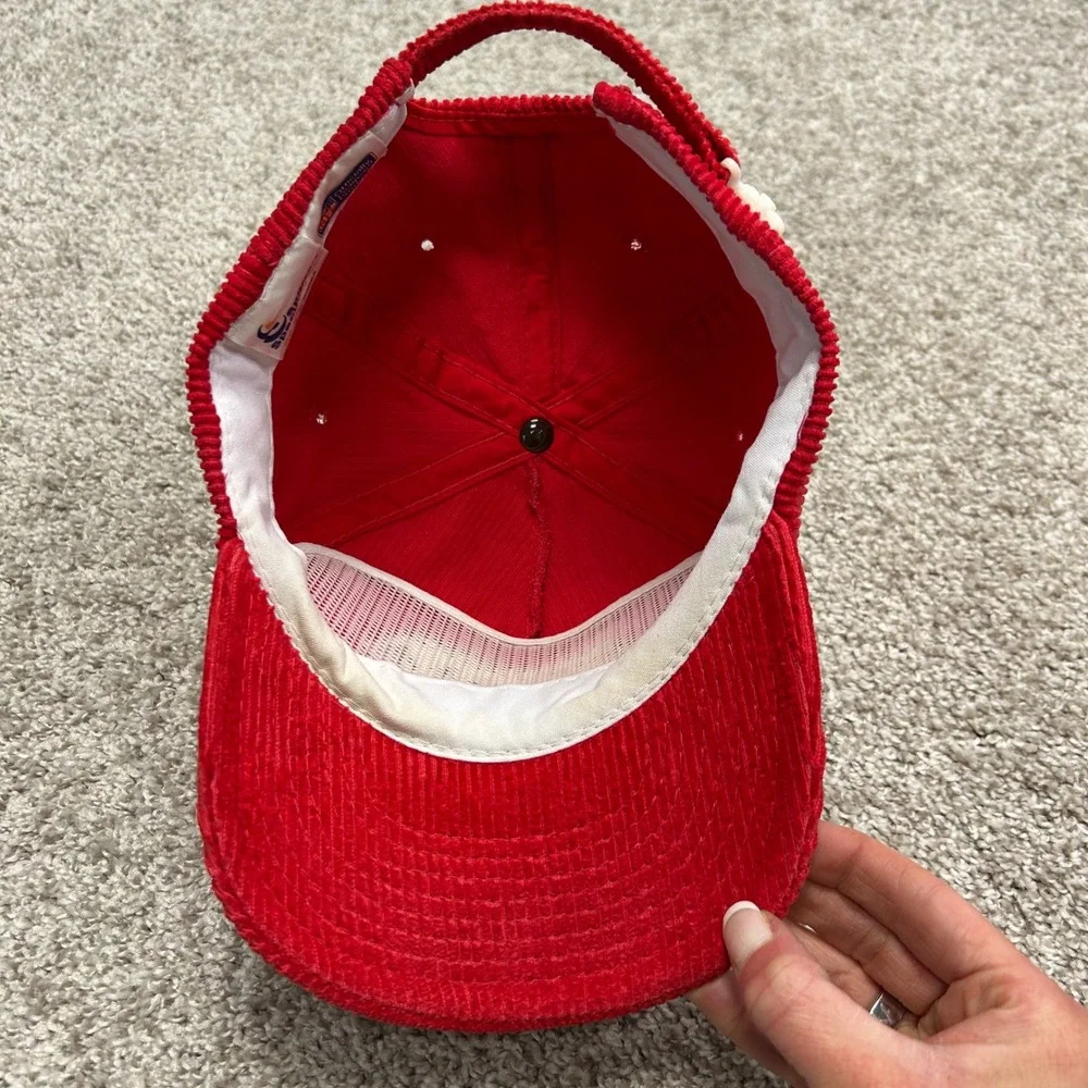 Vintage San Francisco 49ers Script Corduroy Hat The Cord Sport‎ Specialties NFL